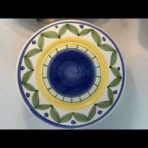 Williams Sonoma Marisol Set Of 7 Dinner Plates Made In Italy